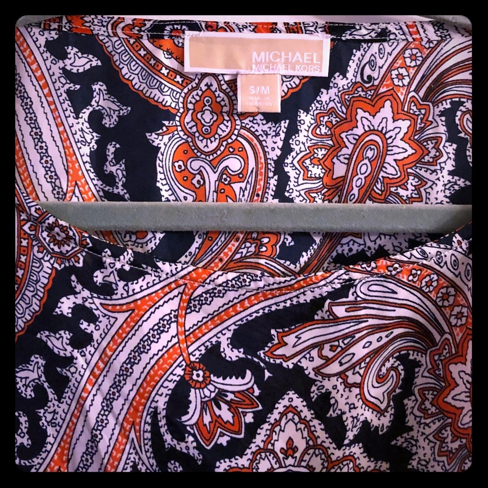 MICHAEL by Michael Kors caftan blouse S/M